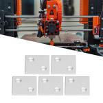 5Pcs Aluminum Profiles End Cover 8080 Double Slot Ends Caps, CNC Router Accessories, High Quality Anodized Aluminum Alloy End Caps for 3D Printer CNC Cutting Machine, Industr (Silver)