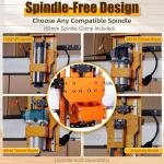 FoxAlien XE-Ultra 8080 Large Desktop CNC Router Machine + 1.5kW VFD Spindle Kit