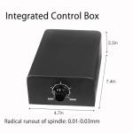 Spindle Milling Motor, TTC450 CNC Router, 500W CNC Spindle Motor Kit for CNC Router Engraving Machine CNC Drilling, Adjustable Speed 11000RPM for DIY Engraving