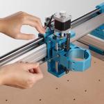 Genmitsu 65mm Diameter Aluminum CNC Spindle Holder Spindle Mount for 3018-PRO, 4