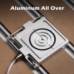 Genmitsu Vacuum Clamp Pod, Aluminum CNC Hold Down Kit for Woodworking, Metal,...