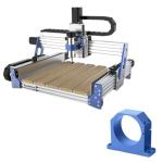Genmitsu PROVerXL 4030 V2 CNC Router Machine and Compatible 69mm Diameter Spindle Holder Mount