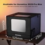 Genmitsu 3018-PROVer V2 CNC Router Machine for Beginner + KABA Fold CNC Enclosure, Noise Reduction, Dustproof, Foldable, with Side Toolbar