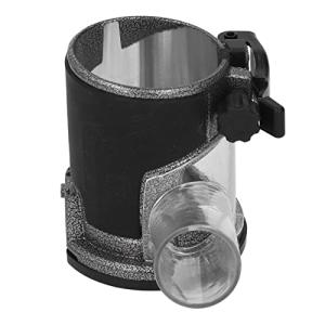 Aluminum Alloy Plunge Router Base with Dust Collection Cover, Adjustable Router Base for Woodworking Trim Router, CNC Machine Dust Extraction Accessory