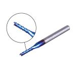 Genmitsu CNC MDF Spoilboard for 3018 CNC Routers, CNC Accessories 30 x 18 x 1.2cm (11-4/5''x 7''x 1/2''), M6 Holes (6mm)+ Genmitsu 10Pcs Nano Blue Coat End Mill CNC Router Bits, 0.8-3mm, 1/8" Shank