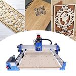 Electric 3-Axis 4040 Wood Carving Milling Machine, CNC Router Engraving Machine, 100W Mini USB CNC Engraving and Cutting Machine, Desktop Cutting Milling Machine