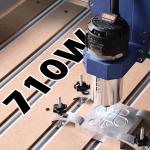 Genmitsu 710W CNC Compact Router 65mm Diameter, Spindle Motor with LCD Digital D