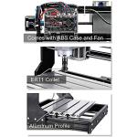 Genmitsu CNC 3018-PRO Router Kit Milling Engraving Machine + GS-775M 20000RPM 775 CNC Spindle Motor with ER11 Collet Set