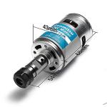 Genmitsu CNC 3018-PRO Router Kit Milling Engraving Machine + GS-775M 20000RPM 775 CNC Spindle Motor with ER11 Collet Set