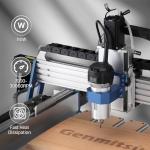 Genmitsu CNC Router Machine 4040-PRO for Woodworking + 710W CNC Spindle Motor with 65mm Diameter