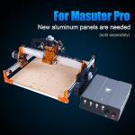 FoxAlien Masuter Pro CNC Router Machine + NEMA23 Stepper Motors Upgrade Kit & Upgraded Aluminum Plates Kit