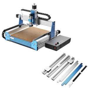 Genmitsu CNC Router Machine PROVerXL 4030 XYZ Working Area 400 x 300 x 110mm (15.7''x11.8''x4.3'')+ PROVerXL 4030 XY-Axis Extension Kit Upgraded Accessories, Expand from 4030 to 6060 (24”x 24”)