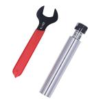 ER11 Collet Chuck ER11 Router Collet Arbor Adapter Straight Shank Tool Holder for CNC Milling Tools Lathe Replacement Accessories with Wrench C20-ER11A-100L