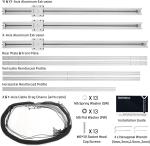 52” X 52” (1318 X 1311Mm) Xy-Axis Extension Upgraded Accessories Kit for CNC Rou