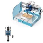 Genmitsu 3018-PROVer V2 CNC Milling Machine for Beginner + GS-775M 20000RPM 775 CNC Spindle Motor with 5mm ER11 Collet Set