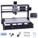 A-xis Mini CNC Router Kit - Grbl Control Desktop Engraver & Milling Machine for PVC, PCB, Wood - 300x180x40mm Working Area + Offline Controller