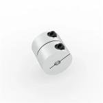 D20L20 Rigid Coupling Shaft Rod Lead Screw Coupler Bore 5mm 8mm Section CNC Stepper Motor Router Machine 3D Printer Accessories(8mm to 8mm)