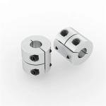 D20L20 Rigid Coupling Shaft Rod Lead Screw Coupler Bore 5mm 8mm Section CNC Stepper Motor Router Machine 3D Printer Accessories(8mm to 8mm)