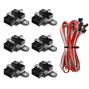 6-Pack Micro Limit Switches with 1M 3-Pin Cable for CNC Router 3018-PRO