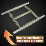 FoxAlien T-slot Hybrid Spoilboard Work Table and aluminum profile base frame Kit for XE-Ultra Core CNC Router Machine (4040)