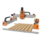 FoxAlien T-slot Hybrid Spoilboard Work Table and aluminum profile base frame Kit for XE-Ultra Core CNC Router Machine (4040)