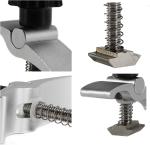 Genmitsu 2PCS T-Track Mini Hold down Clamp Kit, CNC Router Clamp for Woodworking