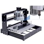 3 A-xis Mini CNC Router Kit - Grbl Control Desktop Engraving & Milling Machine for PVC, PCB, Wood - 300x180x40mm Working Area + Offline Controller Included