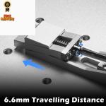 Genmitsu Upgrade CNC Router Vise Clamp for Large Woodworking & Silver 