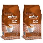 Lavazza Crema e Aroma Whole Bean Coffee, 2-Pack