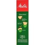 Melitta #4 Natural Brown Coffee Filters, 200 Pack