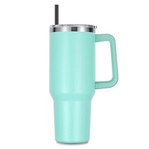 40 oz Stainless Steel Travel Coffee Tumbler