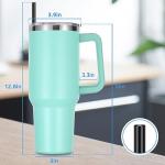40 oz Stainless Steel Travel Coffee Tumbler