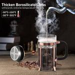 QUQIYSO 21oz Stainless Steel French Press Coffee Maker