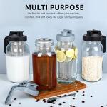 64oz Cold Brew Mason Coffee Maker with Spoon