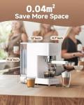 AMZCHEF 20 Bar Compact Espresso Machine with Frother