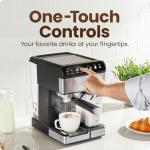 CaféMaster Pro Espresso Machine for Perfect Shots
