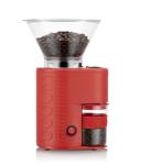 Bodum Bistro Red Electric Burr Coffee Grinder