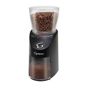 Infinity Plus Black Burr Coffee Grinder