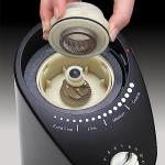 Infinity Plus Black Burr Coffee Grinder