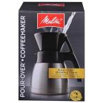 Stainless Steel 10-Cup Pour-Over Coffee Set