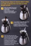 Stainless Steel 10-Cup Pour-Over Coffee Set