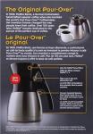 Stainless Steel 10-Cup Pour-Over Coffee Set