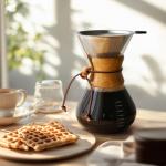 8-Cup Pour Over Coffee Maker with Steel Filter