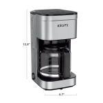 KRUPS Stainless Steel 10 Cup Coffee Maker