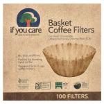 Unbleached Coffee Filters, 8 Inch, 100 Count