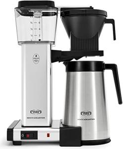 Technivorm Moccamaster Coffee Brewer, 40 oz, Silver