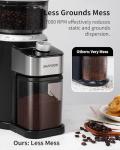 SHARDOR Electric Burr Coffee Grinder with Timer