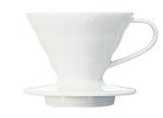 Hario V60 White Ceramic Pour Over Coffee Dripper
