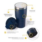 RTIC 20oz Insulated Travel Tumbler - Navy