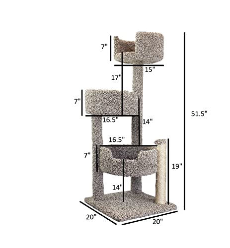 Deluxe Cat Condo for Scratching and Climbing